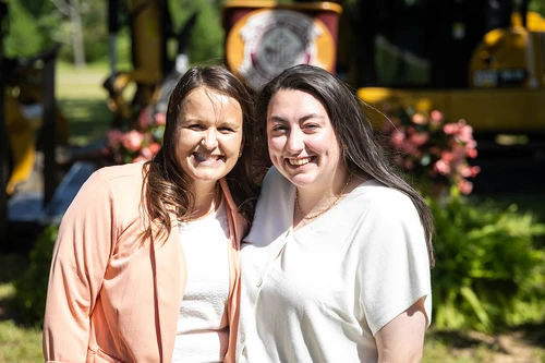 Director and Assistant Director of the Child Development Center